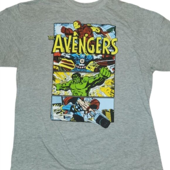 Avengers Comic Book Characters T Shirt EUC XL - Picture 1 of 10
